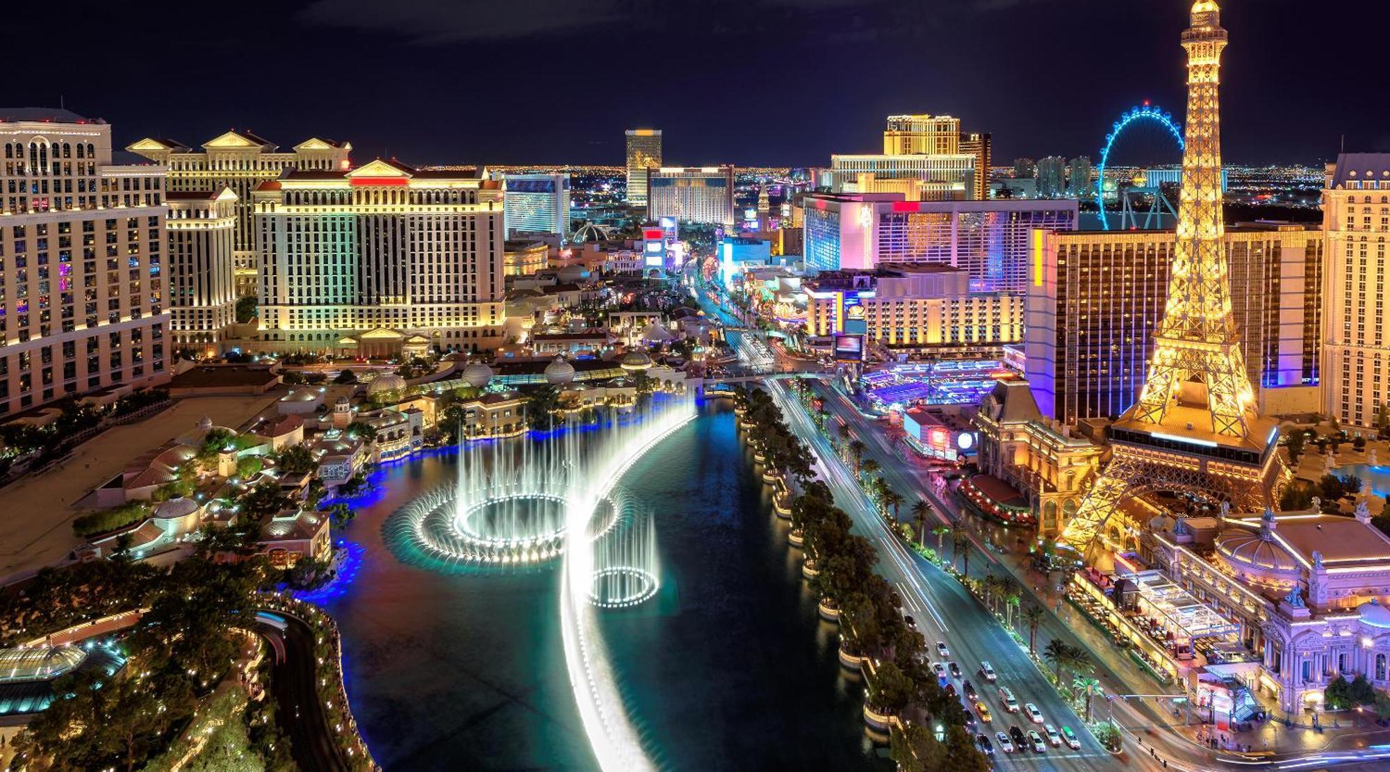 Lucky Gem Penthouse & Luxury Suites At Signature Resort, Balcony Strip View 2605 Las Vegas Exterior photo