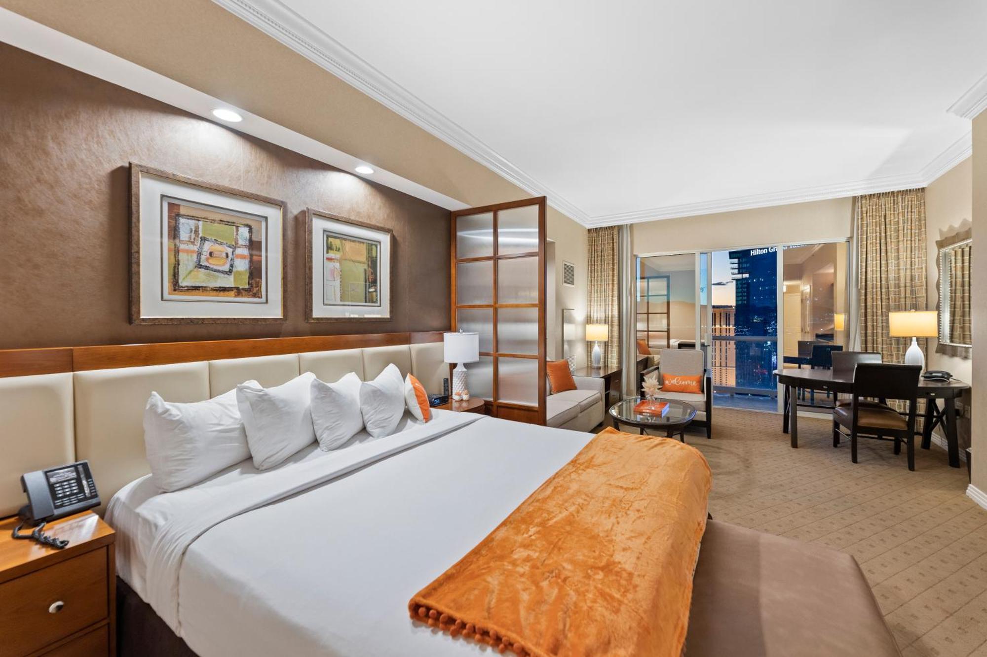 Lucky Gem Penthouse & Luxury Suites At Signature Resort, Balcony Strip View 2605 Las Vegas Exterior photo