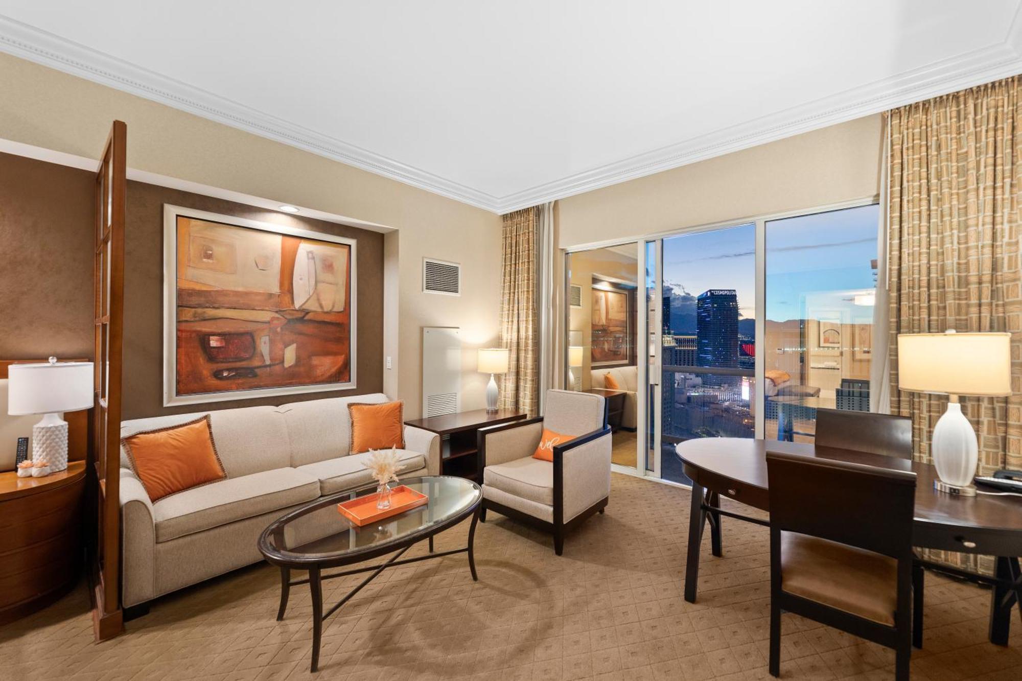 Lucky Gem Penthouse & Luxury Suites At Signature Resort, Balcony Strip View 2605 Las Vegas Exterior photo